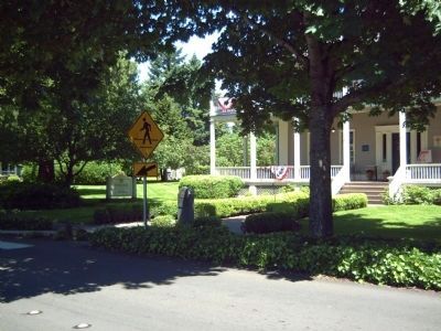Officers Row Marker. Click for full size. Officers Row Marker image. Click for full size.