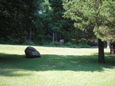Marker in Morristown National Historical Park. Click for full size. Marker in Morristown National Historical Park image. Click for full size.