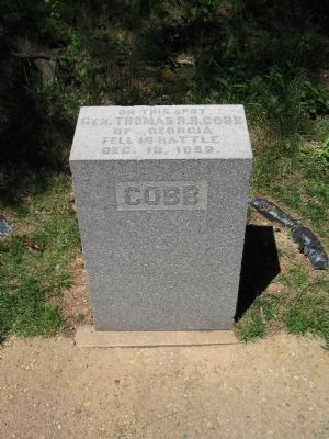 Thomas R. R. Cobb Memorial image. Click for full size.