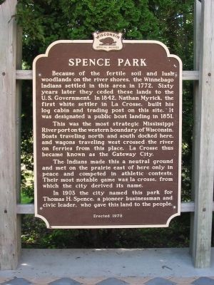 Spence Park Marker image. Click for full size.