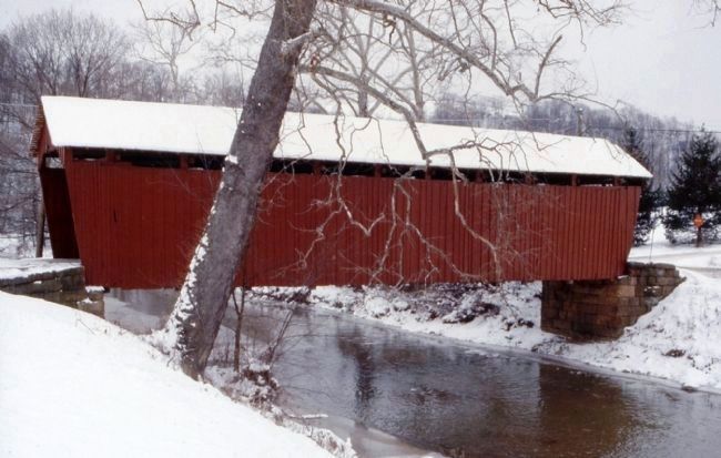 Simpson Creek Covered Bridge image. Click for full size.