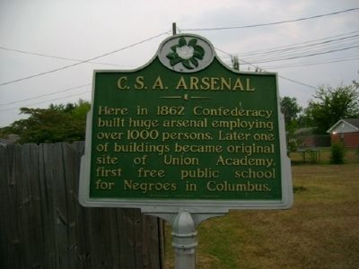 C.S.A. Arsenal Marker image. Click for full size.