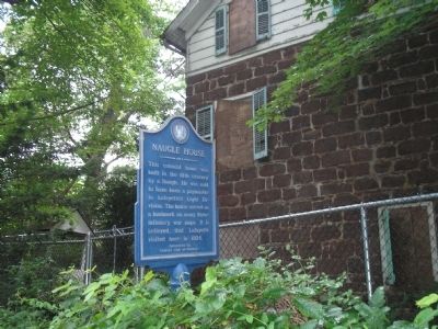 Marker on Dunkerhook Road image. Click for full size.