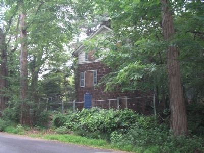 Marker Near the Saddle River image. Click for full size.