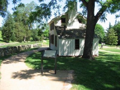 Marker and the Innis House. Click for full size. Marker and the Innis House image. Click for full size.