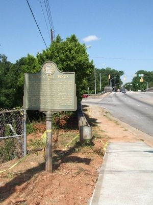 Terry's Mill Pond Marker image. Click for full size.