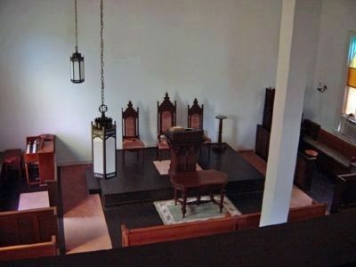 Bethel Presbyterian Church Interior. Click for full size. Bethel Presbyterian Church Interior image. Click for full size.