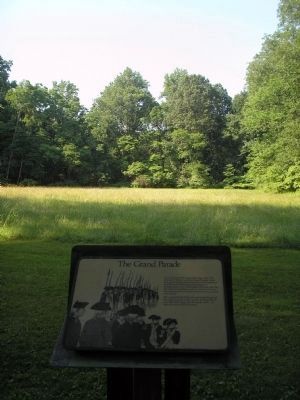 Marker in Jockey Hollow. Click for full size. Marker in Jockey Hollow image. Click for full size.