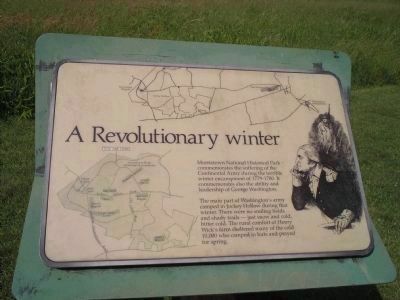 A Revolutionary Winter Marker. Click for full size. A Revolutionary Winter Marker image. Click for full size.