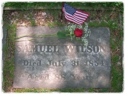 <b>Uncle Sam Grave Marker - Oakwood Cemetery </b> image. Click for full size.