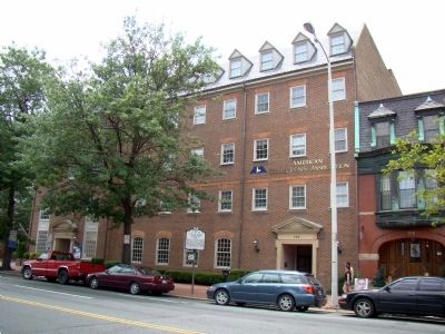 Site of First Synagogue of Beth El Hebrew Congregation and Marker. Click for full size. Site of First Synagogue of Beth El Hebrew Congregation and Marker image. Click for full size.