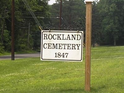 Rockland Cemetery image. Click for full size.