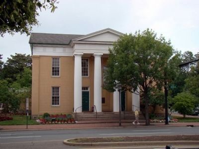 The Lyceum and Marker. Click for full size. The Lyceum and Marker image. Click for full size.
