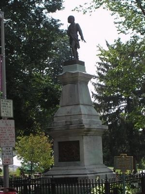 André Captors Monument. Click for full size. André Captors Monument image. Click for full size.