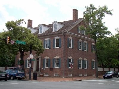 Lloyd House and Marker. Click for full size. Lloyd House and Marker image. Click for full size.