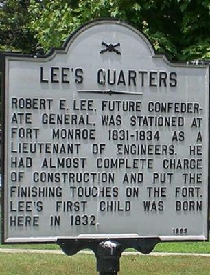 Lee's Quarters Marker image. Click for full size.