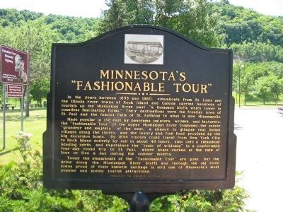 Minnesota's "Fashionable Tour" Marker image. Click for full size.