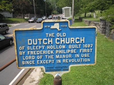 The Old Dutch Church Marker image. Click for full size.
