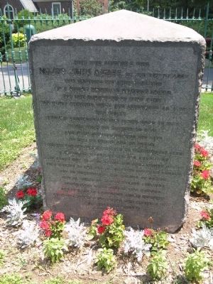 Andr Monument image. Click for full size.
