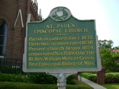 St. Pauls Episcopal Church Marker. Click for full size. St. Pauls Episcopal Church Marker image. Click for full size.