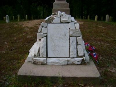 Confederate Decoration Day Marker image. Click for full size.