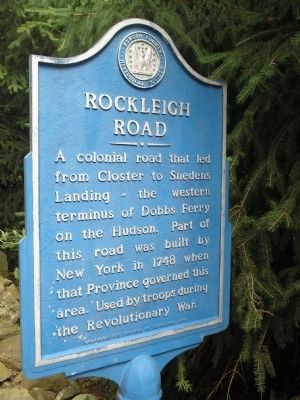 Rockleigh Road Marker image. Click for full size.