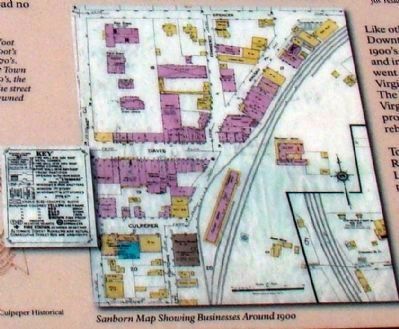 Detail of Map on Marker. Click for full size. Detail of Map on Marker image. Click for full size.