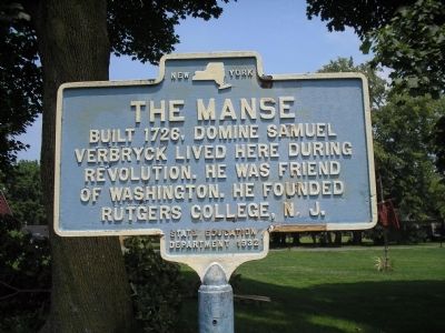 The Manse Marker. Click for full size. The Manse Marker image. Click for full size.
