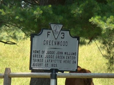 Greenwood Marker. Click for full size. Greenwood Marker image. Click for full size.