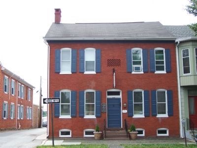 Moul House as it appeared in 1863.. Click for full size. Moul House as it appeared in 1863. image. Click for full size.