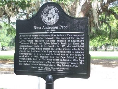 Nina Anderson Pape Marker image. Click for full size.