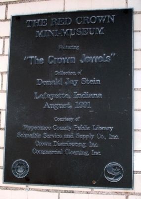 The Red Crown Mini-Museum Marker image. Click for full size.