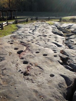 Chaw Se - The main grinding rock. Click for full size. Chaw Se - The main grinding rock image. Click for full size.