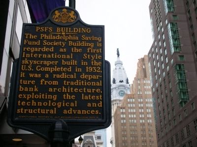 PSFS Building Marker image. Click for full size.