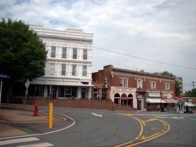 “The Corner” from the University Entrance on Hospital Street. Click for full size. “The Corner” from the University Entrance on Hospital Street image. Click for full size.