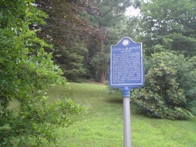 Marker on Tappan Road image. Click for full size.