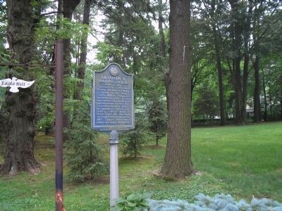Marker on Piermont Road. Click for full size. Marker on Piermont Road image. Click for full size.