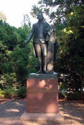 George Washington, Facing the Lawn. Click for full size. George Washington, Facing the Lawn image. Click for full size.