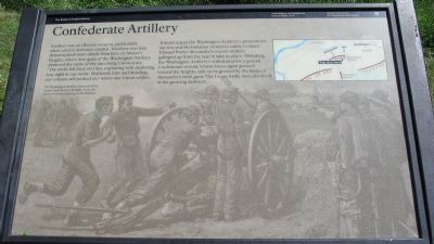 Confederate Artillery Marker. Click for full size. Confederate Artillery Marker image. Click for full size.