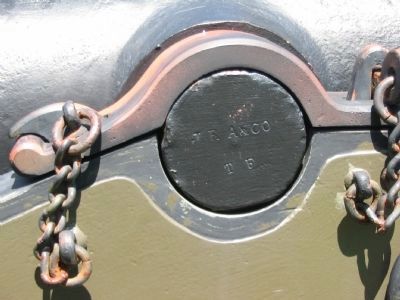Markings on the Cannon. Click for full size. Markings on the Cannon image. Click for full size.