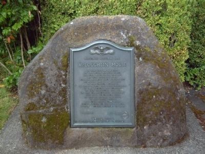 McLoughlin House Marker. Click for full size. McLoughlin House Marker image. Click for full size.
