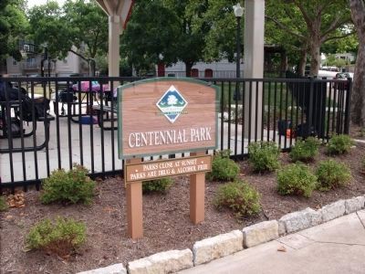 Centennial Park Sign.. Click for full size. Centennial Park Sign. image. Click for full size.