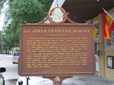 La Joven Francesa Bakery Marker image. Click for full size.