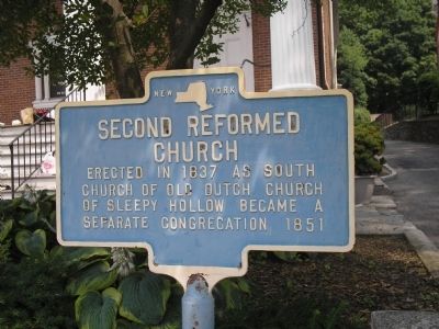 Second Reformed Church Marker. Click for full size. Second Reformed Church Marker image. Click for full size.