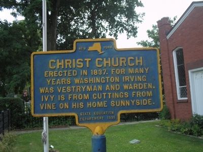 Christ Church Marker. Click for full size. Christ Church Marker image. Click for full size.