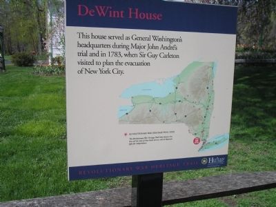 DeWint House Marker. Click for full size. DeWint House Marker image. Click for full size.