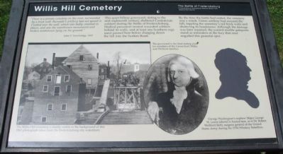 Willis Hill Cemetery Marker image. Click for full size.
