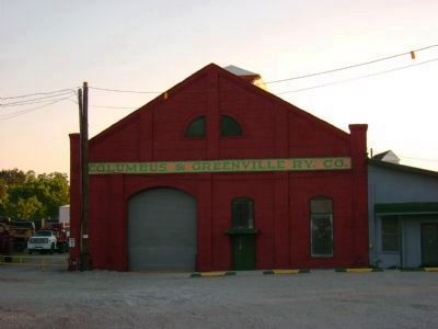 Columbus & Greenville Railroad Building. Click for full size. Columbus & Greenville Railroad Building image. Click for full size.