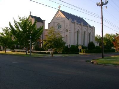 Church of the Annunciation Building and Marker image. Click for full size.