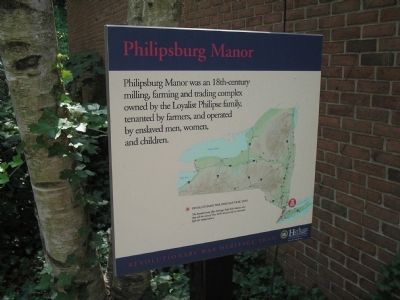 Philipsburg Manor Marker image. Click for full size.